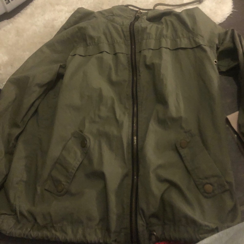 Garage army green jacket